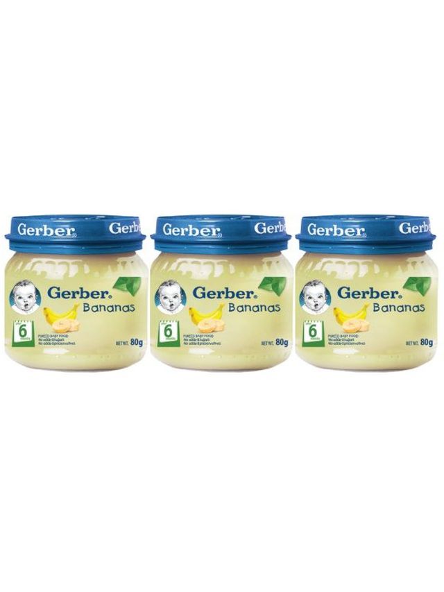 Gerber Banana Puree (80g) Bundle of 3 | edamama